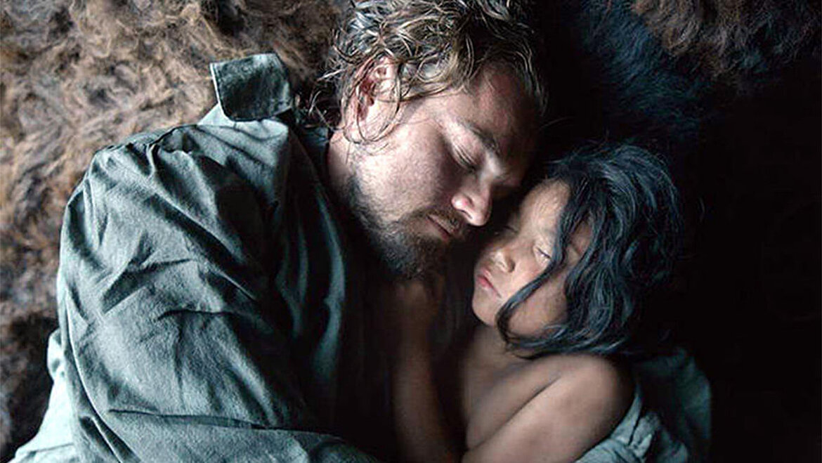 Hugh Glass mit Ziehsohn